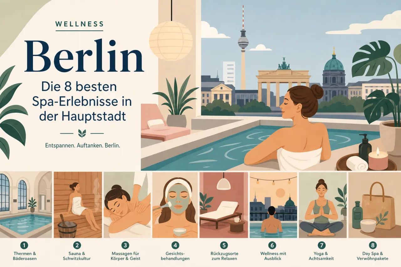 Wellness Berlin: Die 8 besten Spa-Erlebnisse in der Hauptstadt