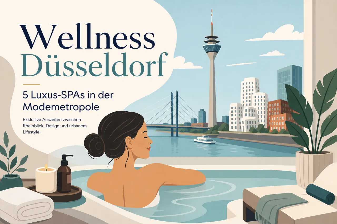 Wellness Düsseldorf: 5 Luxus-SPAs in der Modemetropole