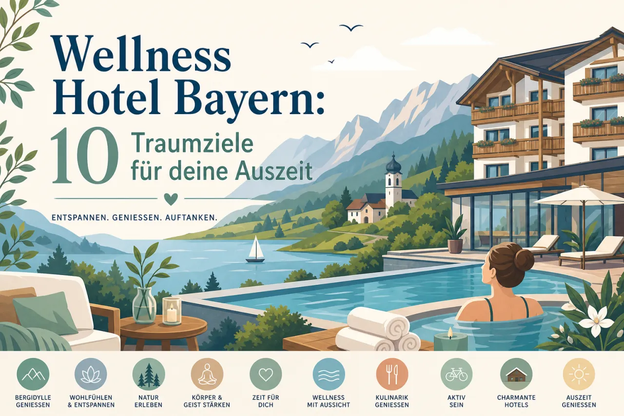 Wellness Hotel Bayern: 10 Traumziele für deine Auszeit