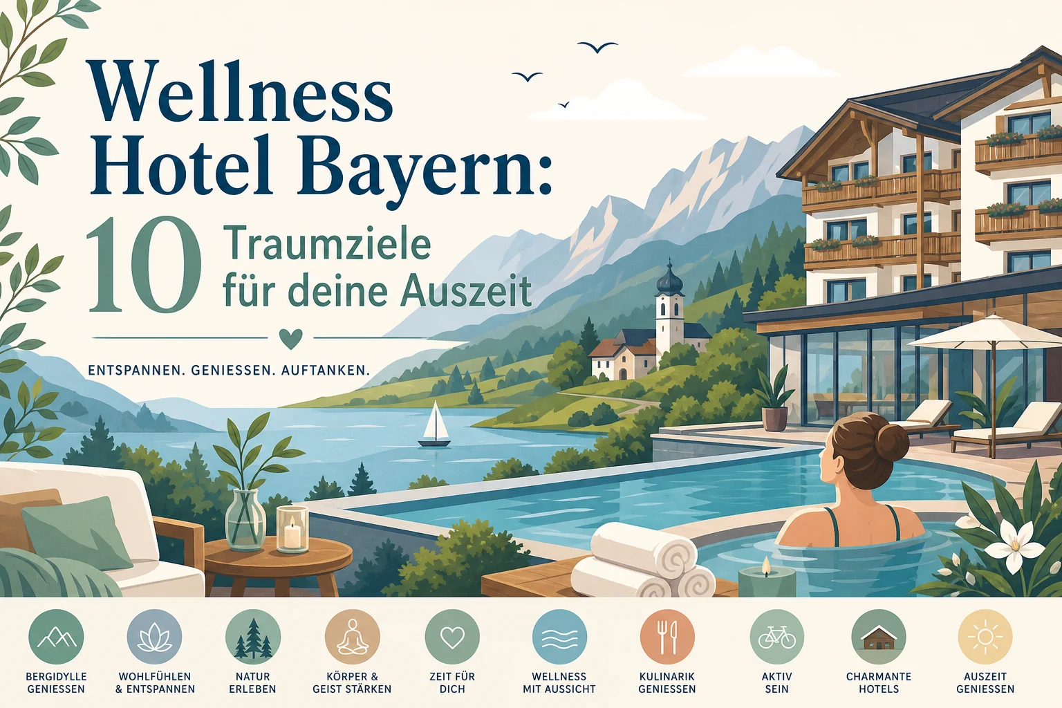 Wellness Hotel Bayern: 10 Traumziele für deine Auszeit