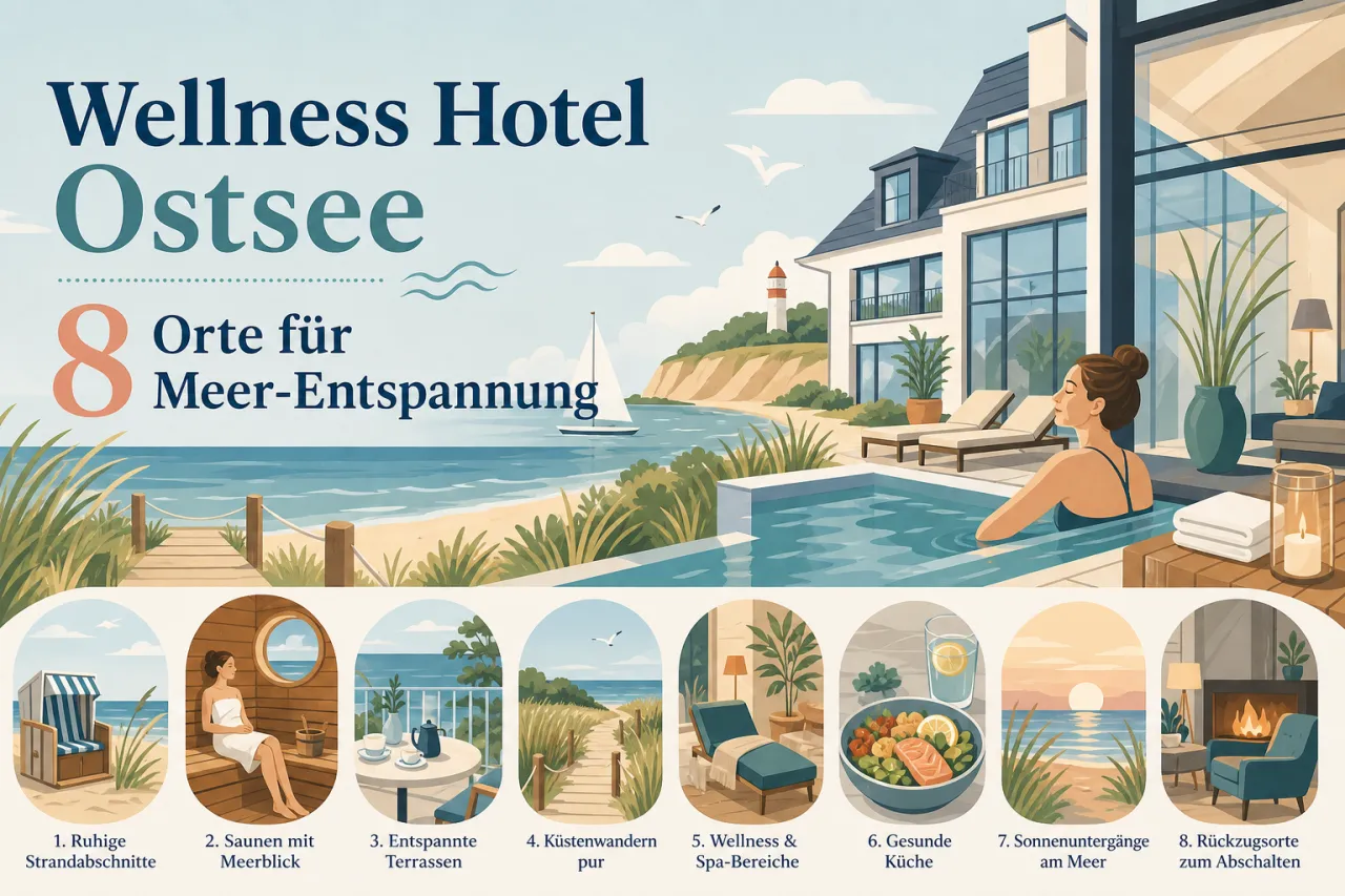 Wellness Hotel Ostsee: 8 Orte für Meer-Entspannung