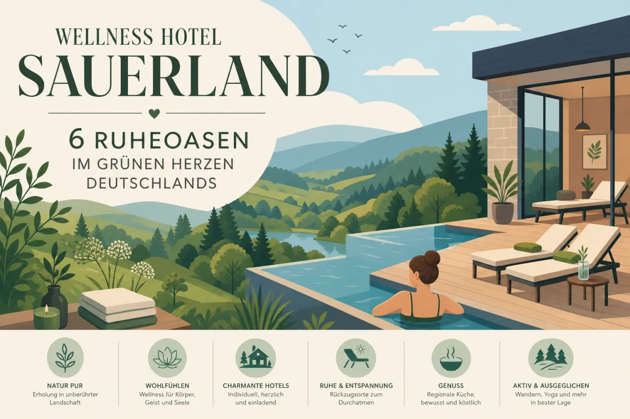 Wellness Hotel Sauerland: 6 Ruheoasen im grünen Herzen Deutschlands
