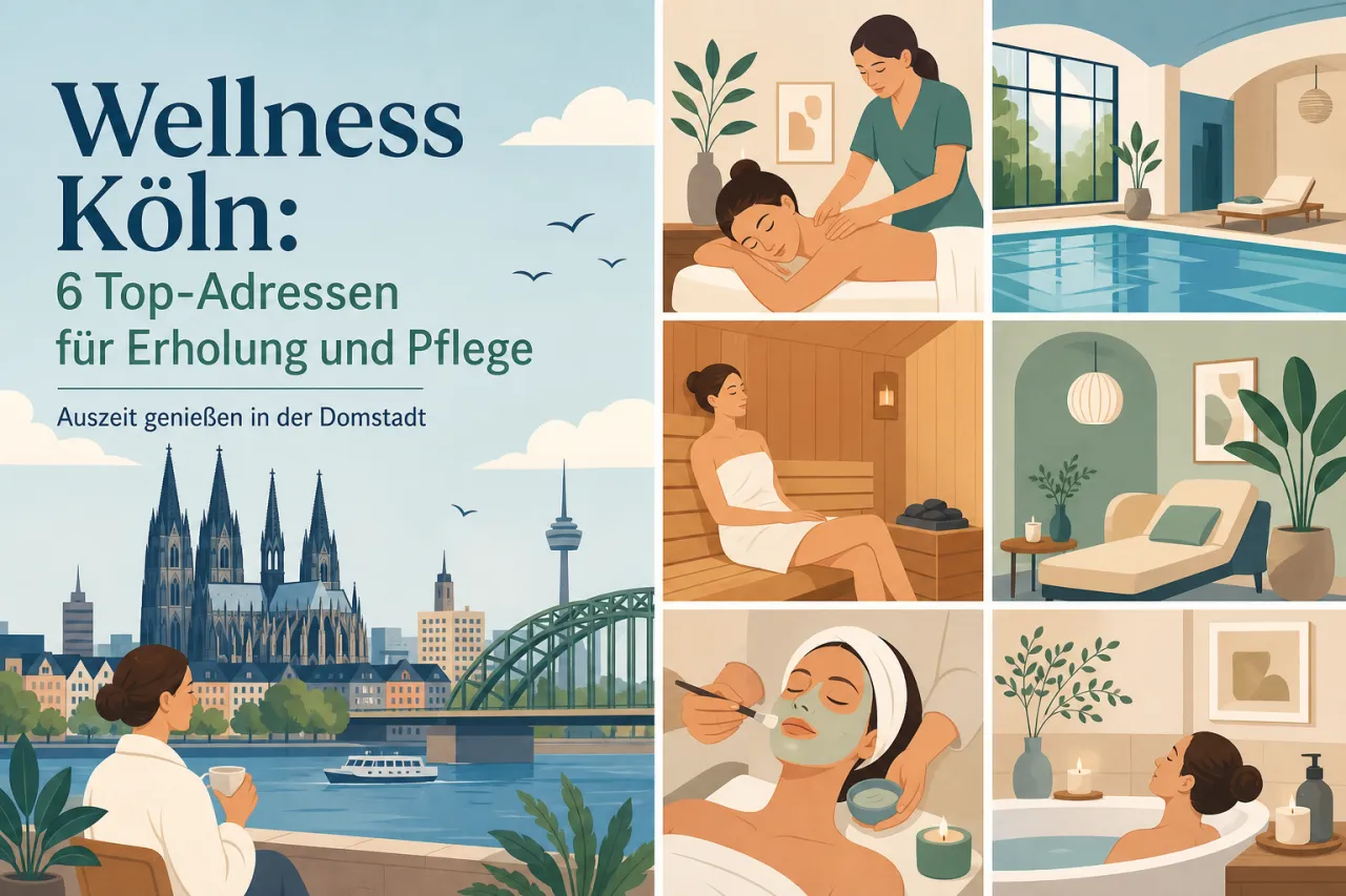 Wellness Köln: 6 Top-Adressen für Erholung und Pflege