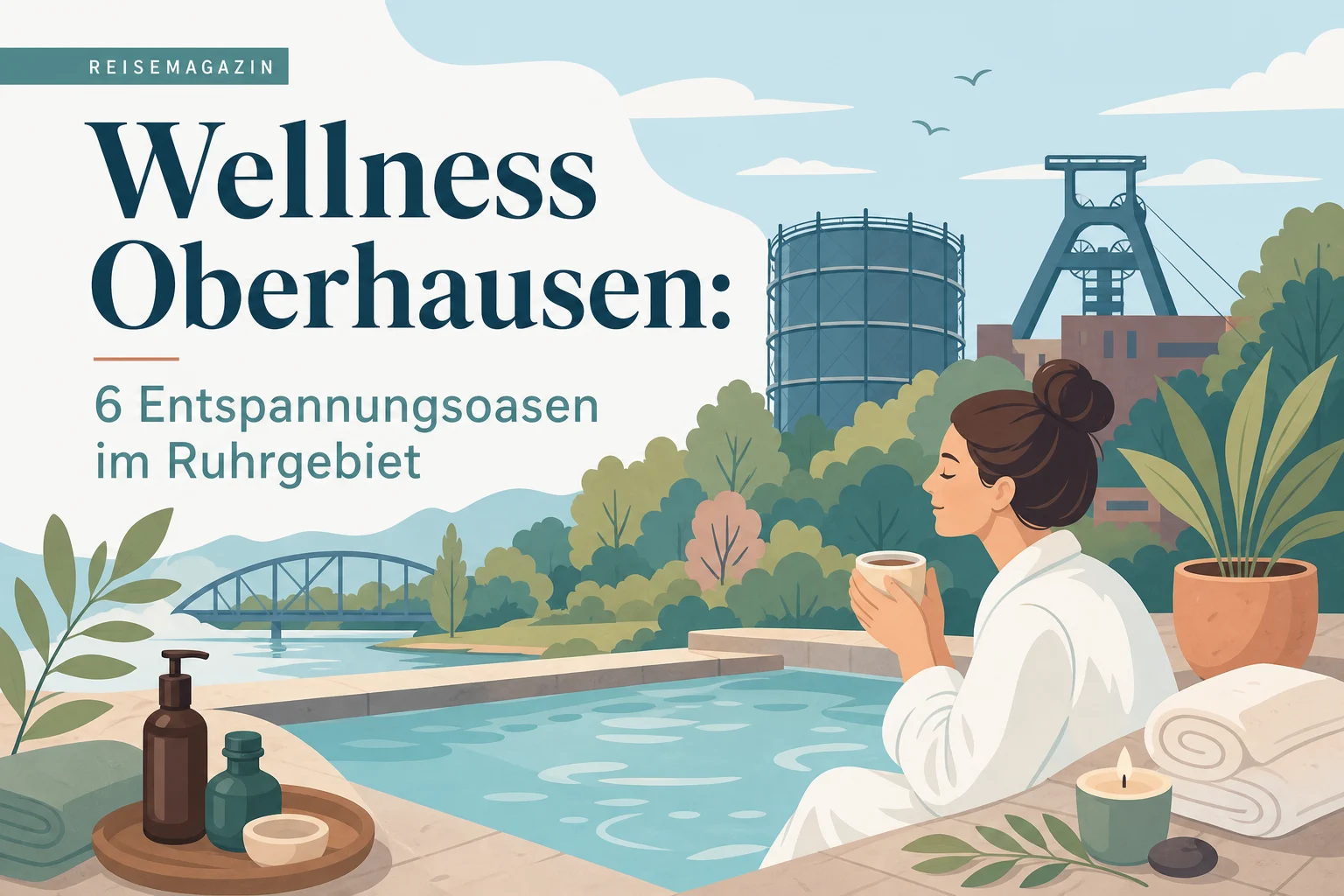 Wellness Oberhausen: 6 Entspannungsoasen im Ruhrgebiet