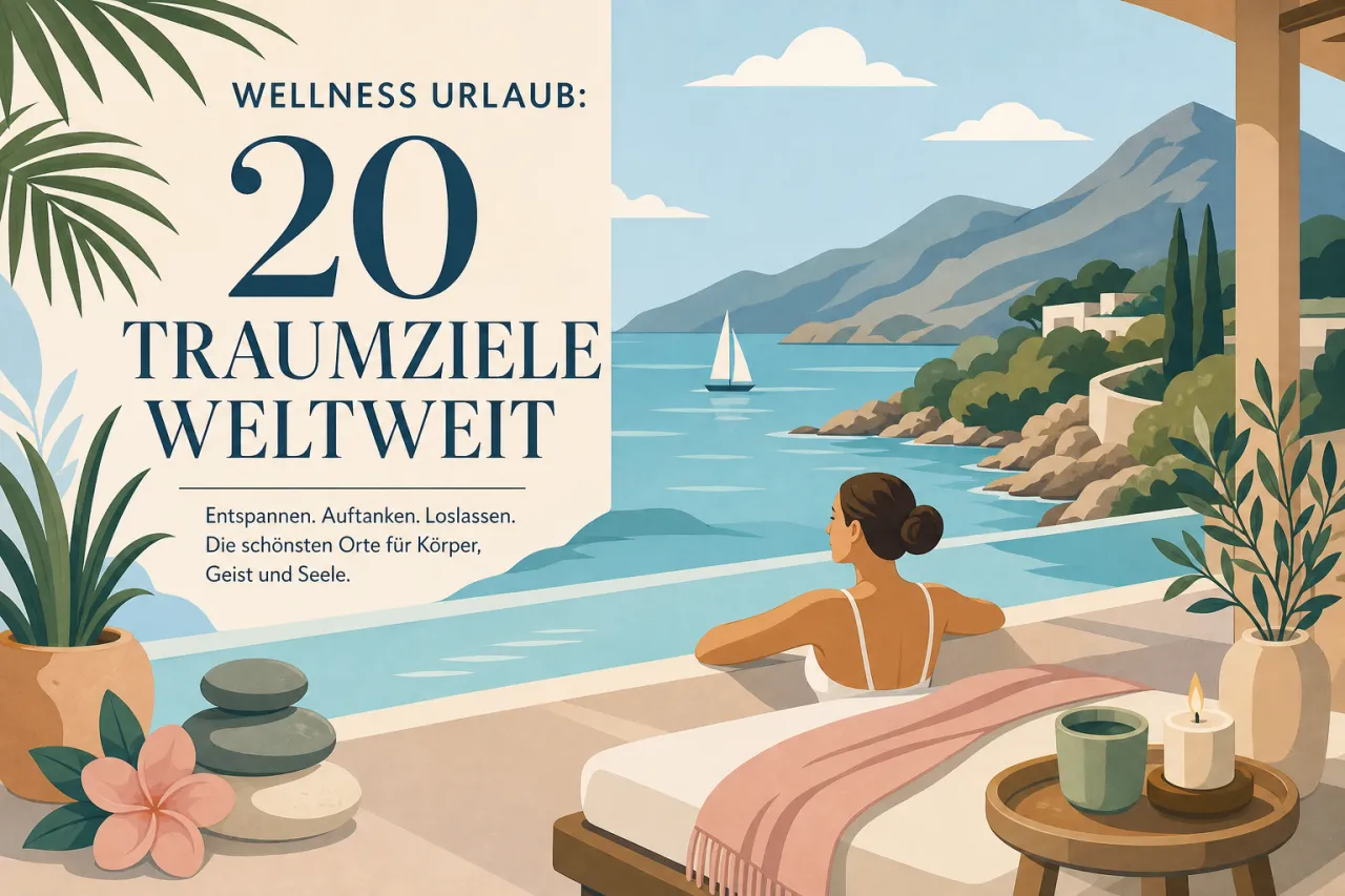 Wellness Urlaub: 20 Traumziele weltweit