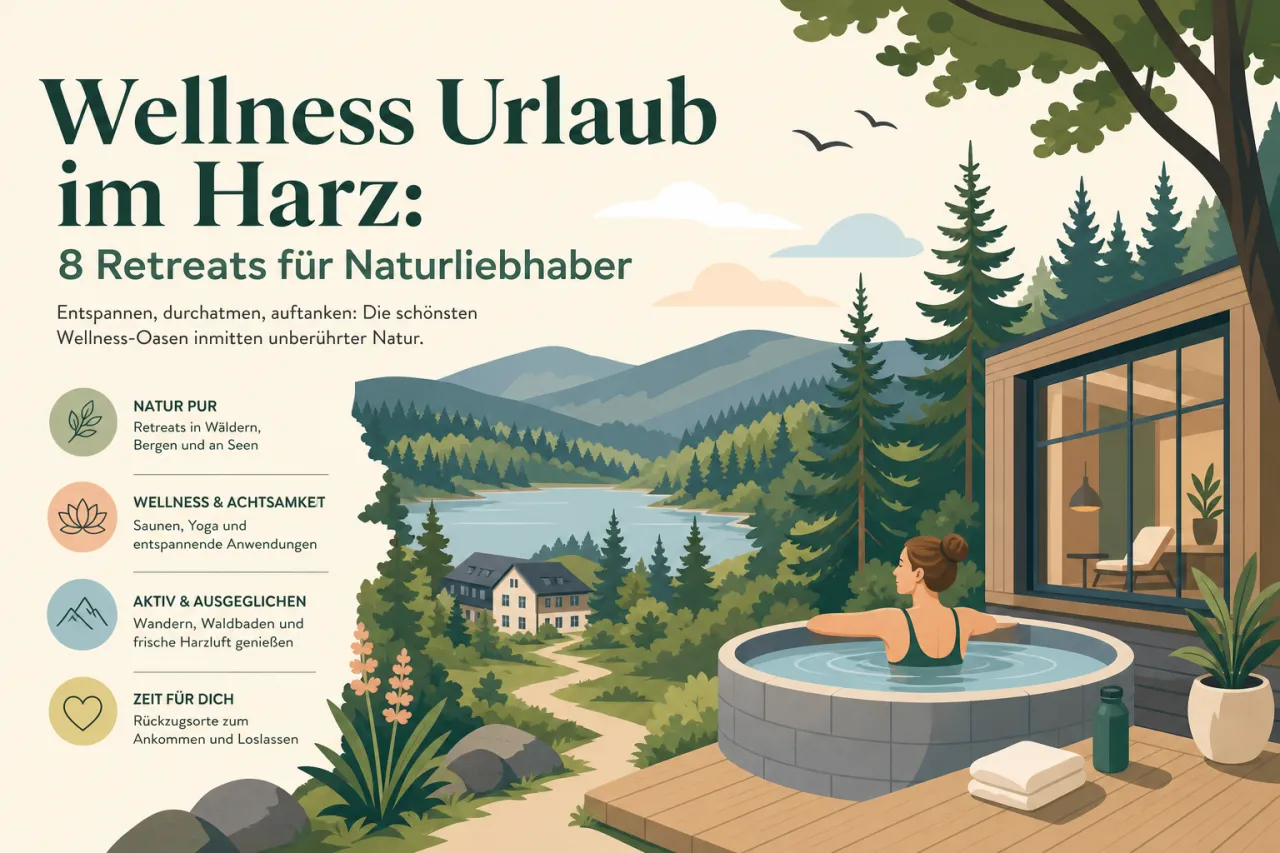 Wellness Urlaub im Harz: 8 Retreats für Naturliebhaber