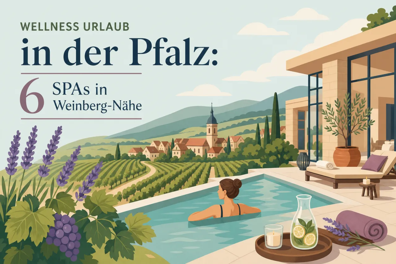Wellness Urlaub in der Pfalz: 6 SPAs in Weinberg-Nähe