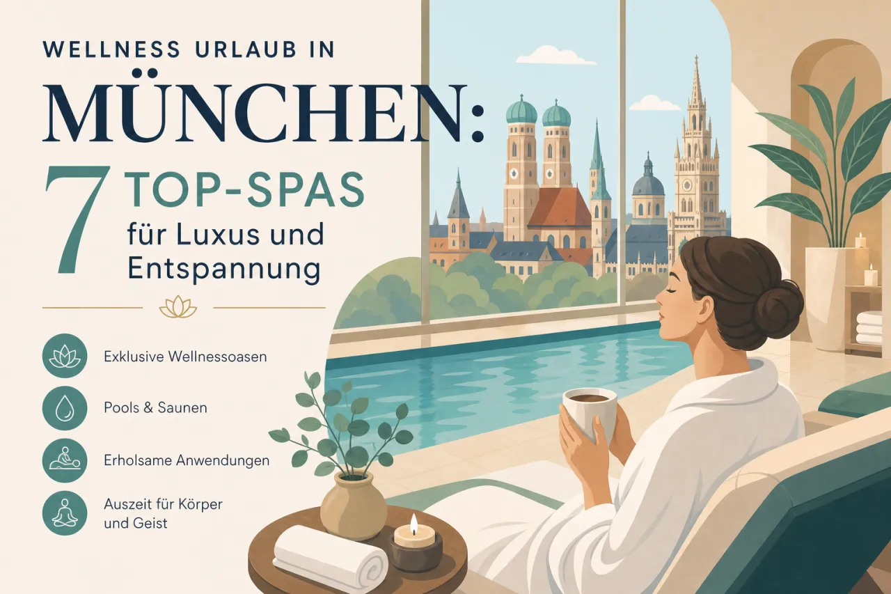 Wellness Urlaub in München: 7 Top-SPAs für Luxus und Entspannung