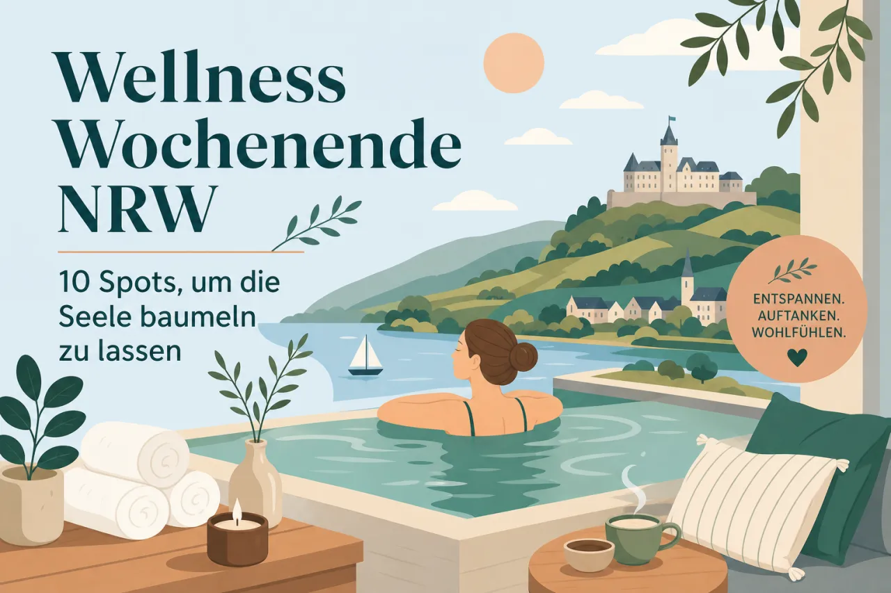 Wellness Wochenende NRW: 10 Spots, um die Seele baumeln zu lassen