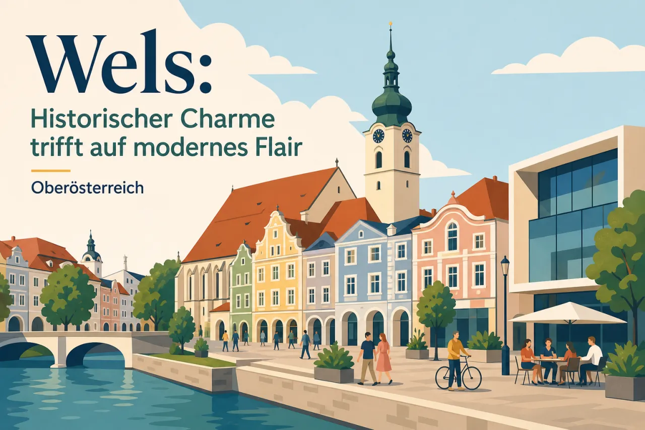 Wels: Historischer Charme trifft auf modernes Flair