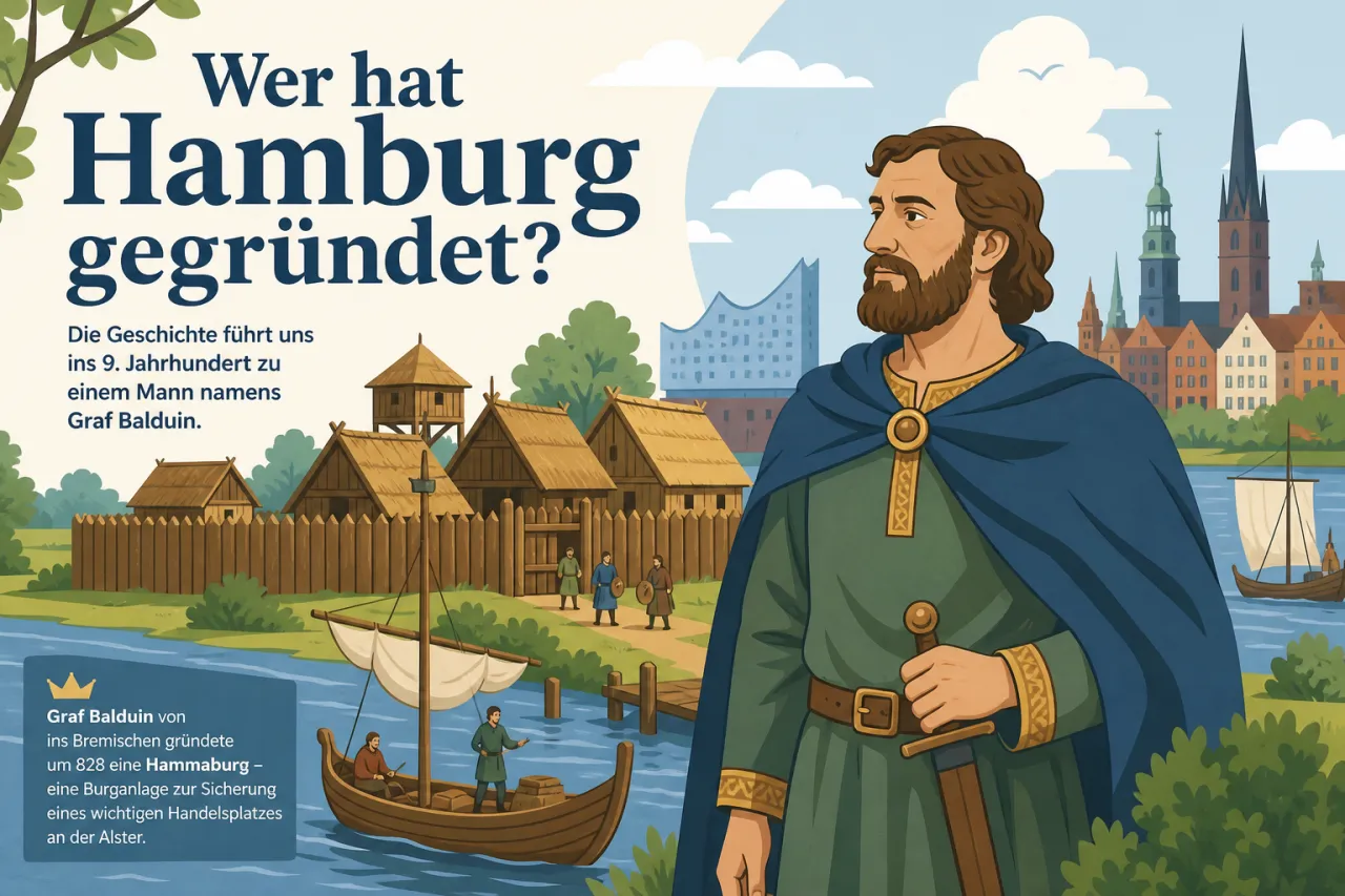 Wer hat Hamburg gegründet?