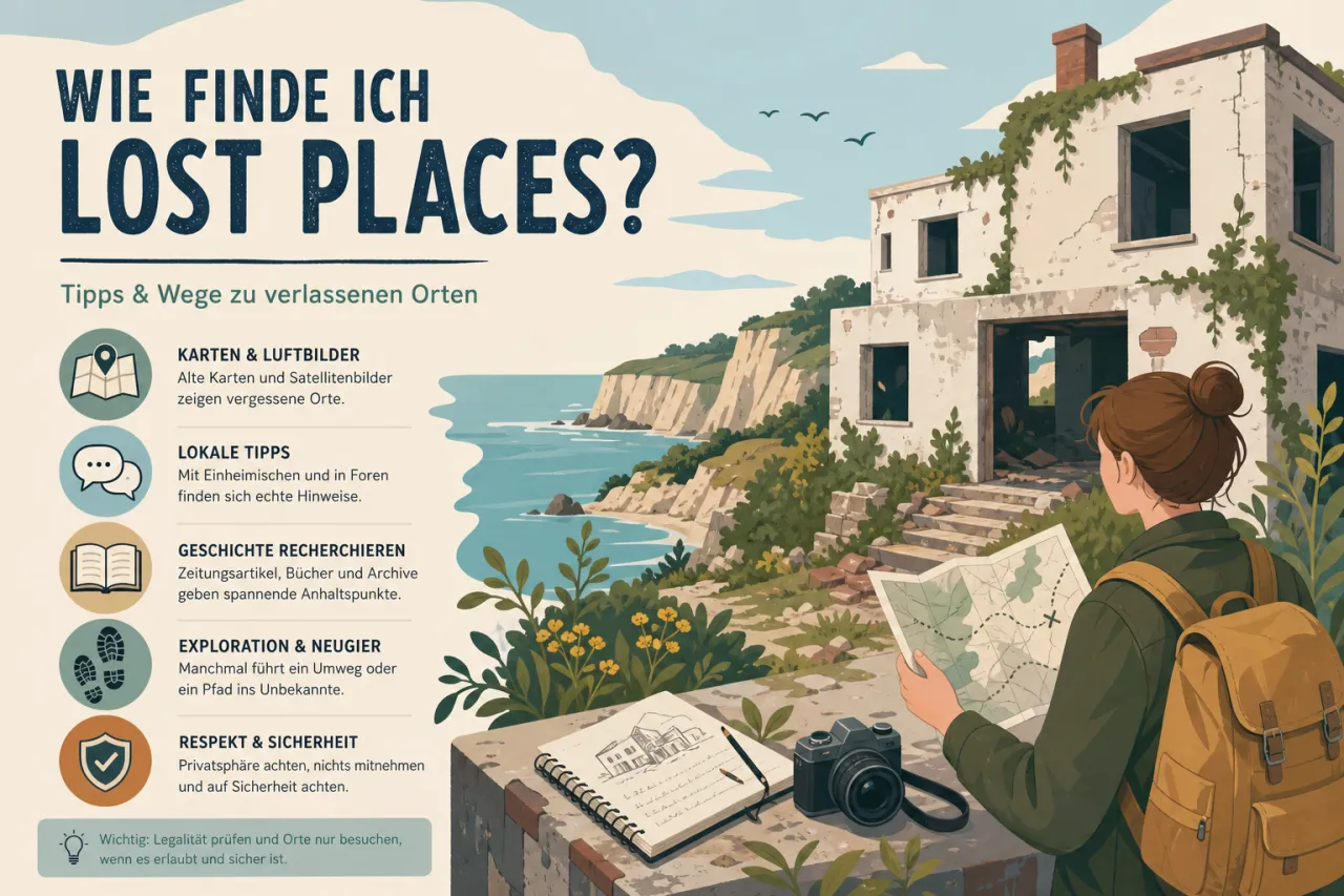 Wie finde ich Lost Places?
