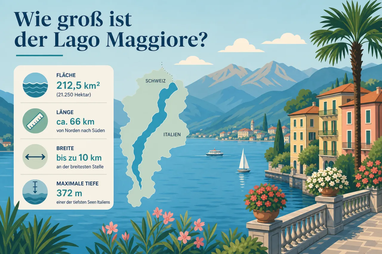 Wie groß ist der Lago Maggiore?