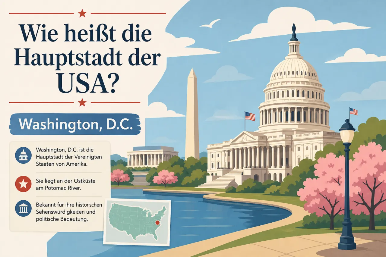 Wie heißt die Hauptstadt der USA?