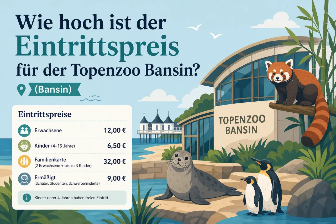 Wie hoch ist der Eintrittspreis für den Tropenzoo Bansin?
