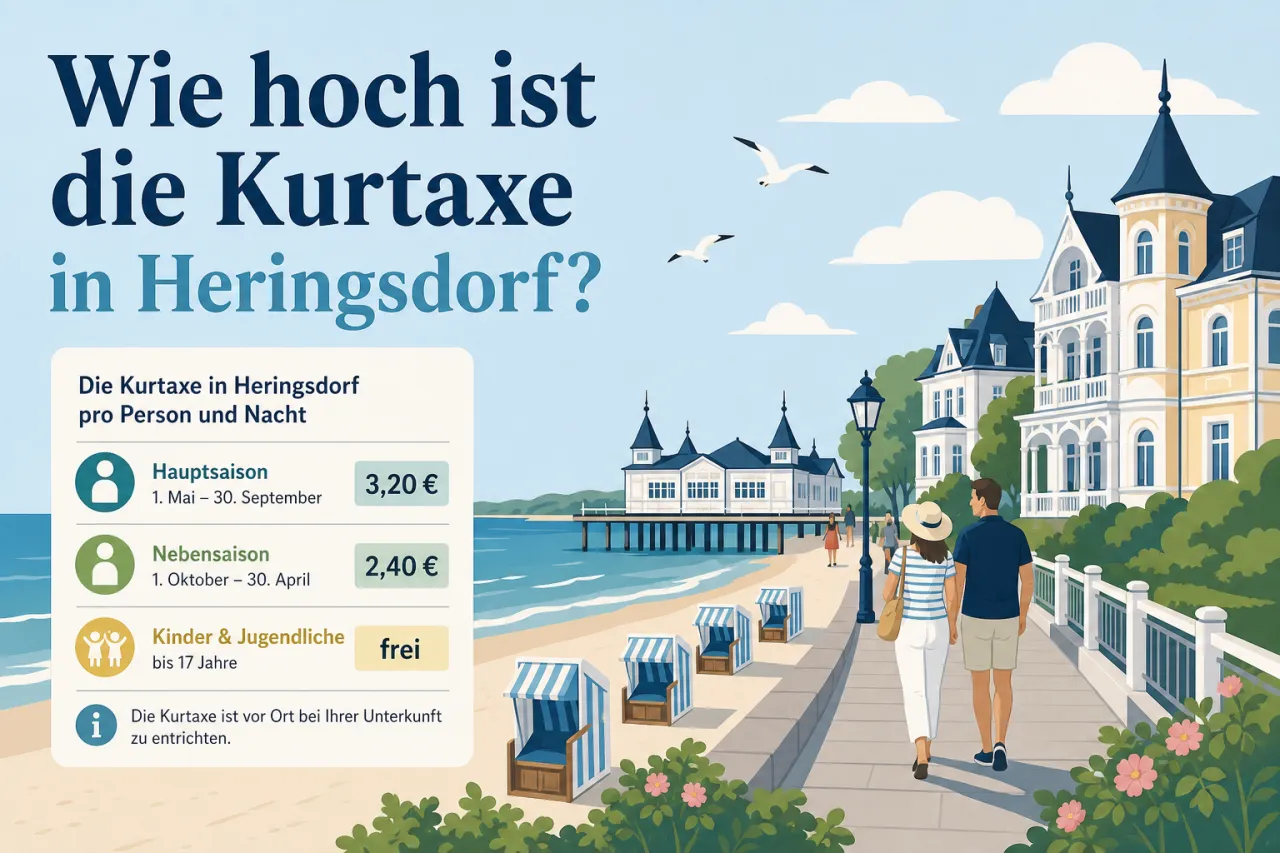 Wie hoch ist die Kurtaxe in Heringsdorf?