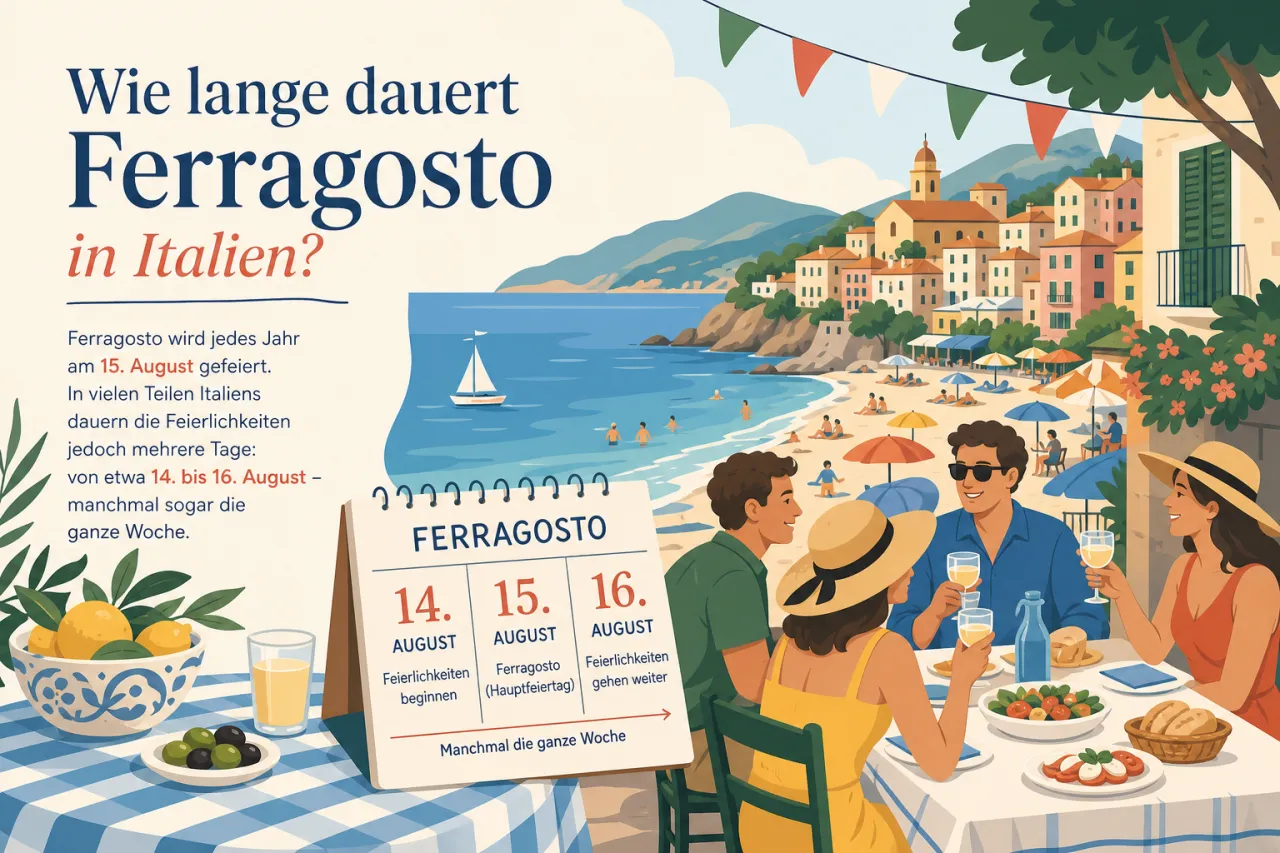 Wie lange dauert Ferragosto in Italien?