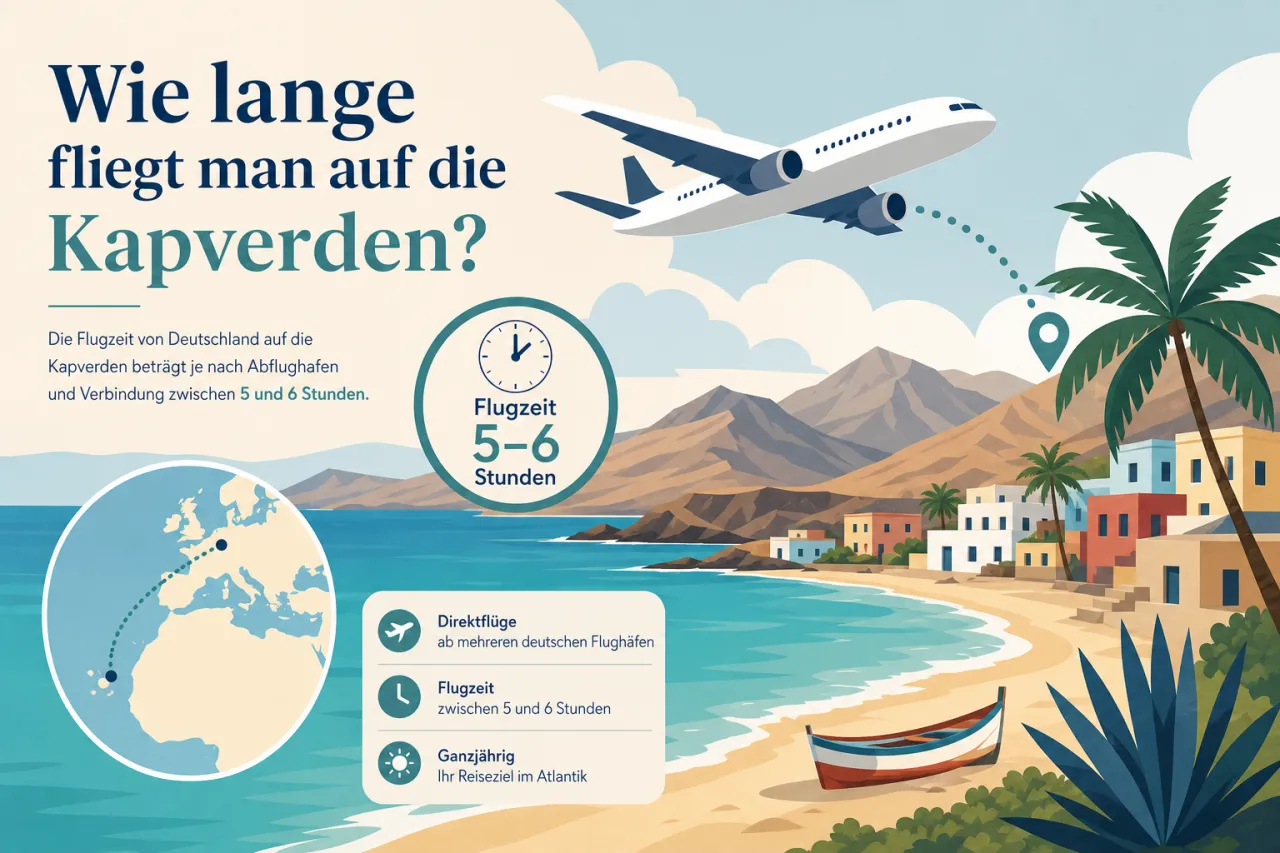 Wie lange fliegt man auf die Kapverden?