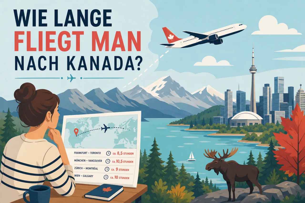 Wie lange fliegt man nach Kanada?