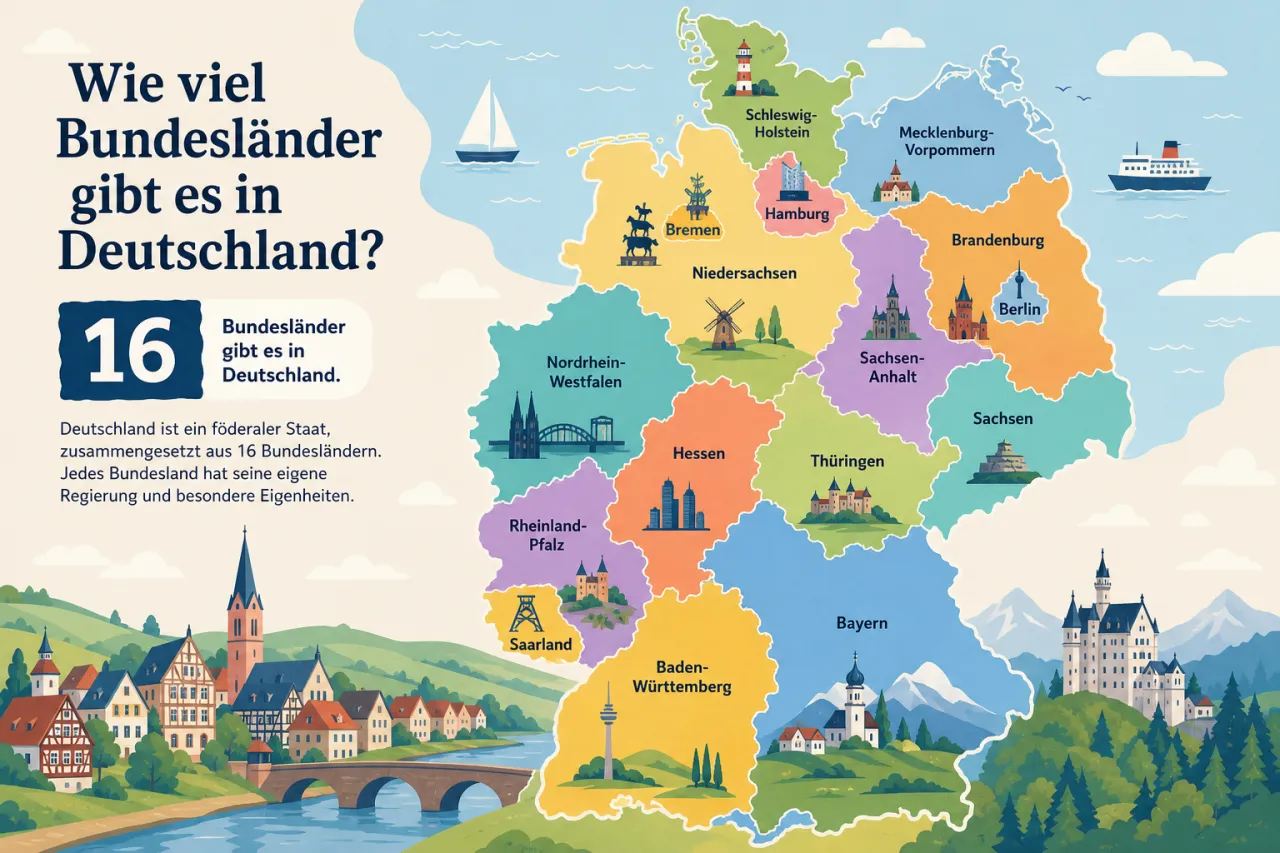 Wie viel Bundesländer gibt es in Deutschland?