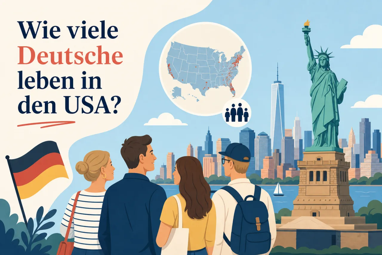 Wie viele Deutsche leben in den USA?