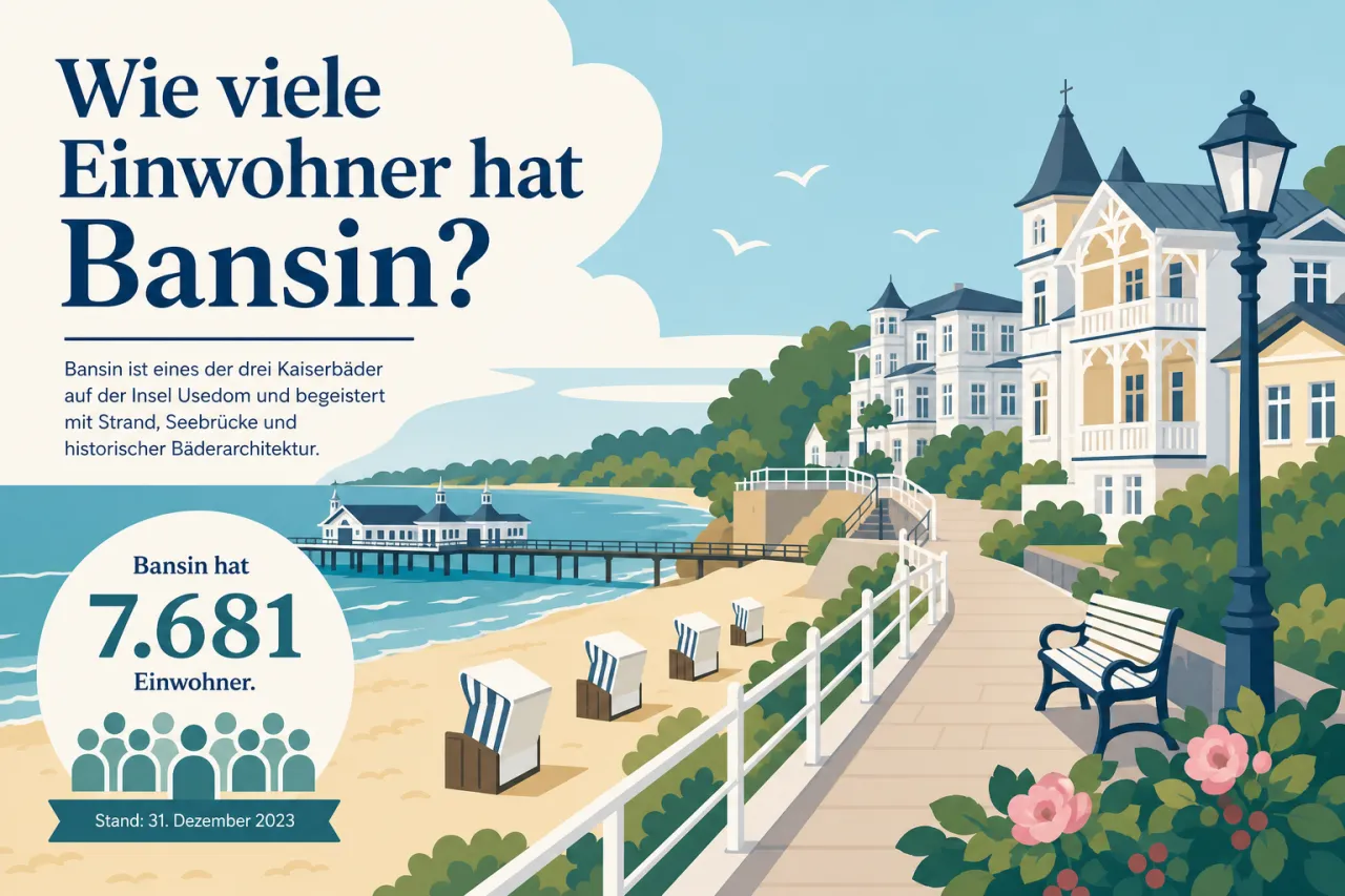 Wie viele Einwohner hat Bansin?