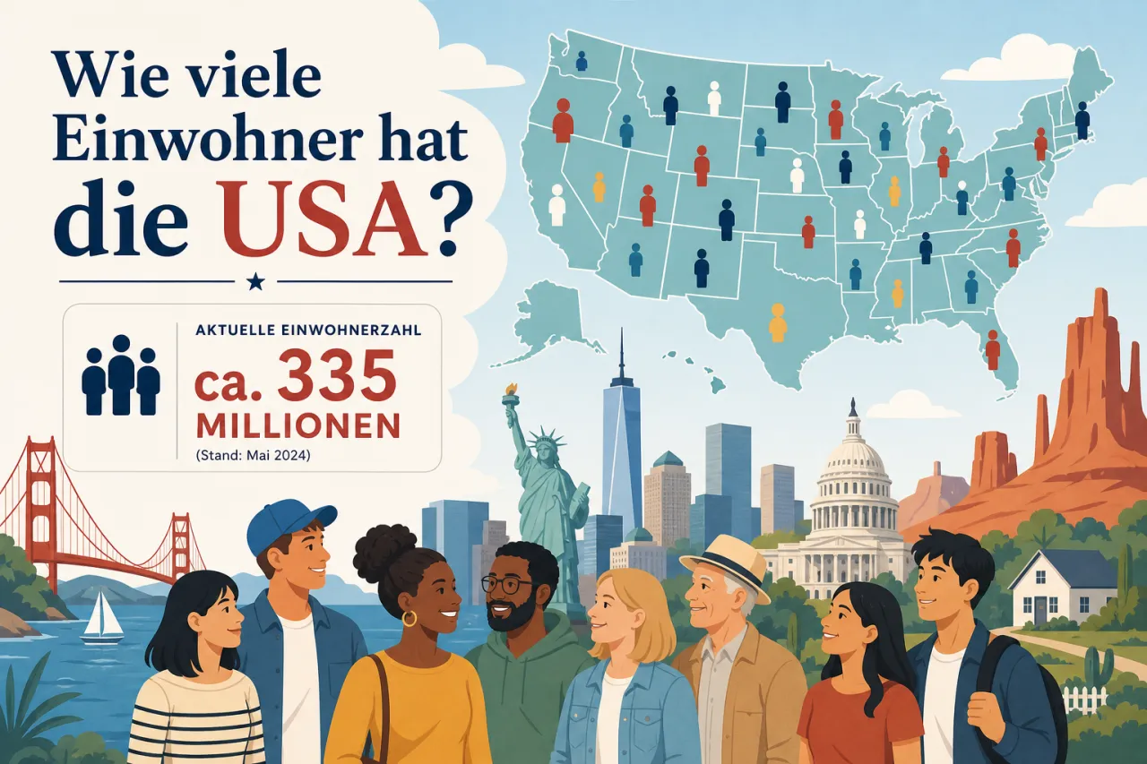 Wie viele Einwohner hat die USA?
