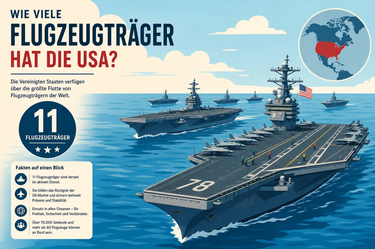 Wie viele Flugzeugträger hat die USA?