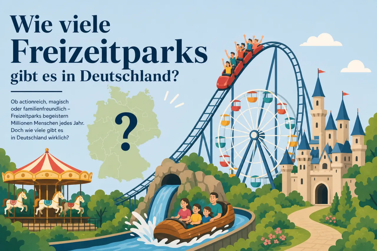 Wie viele Freizeitparks gibt es in Deutschland?