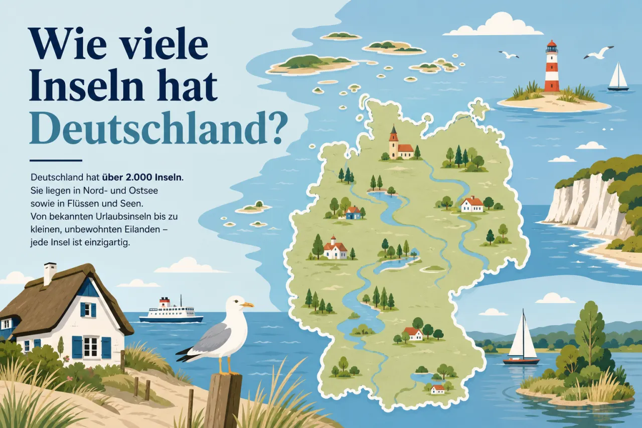 Wie viele Inseln hat Deutschland?