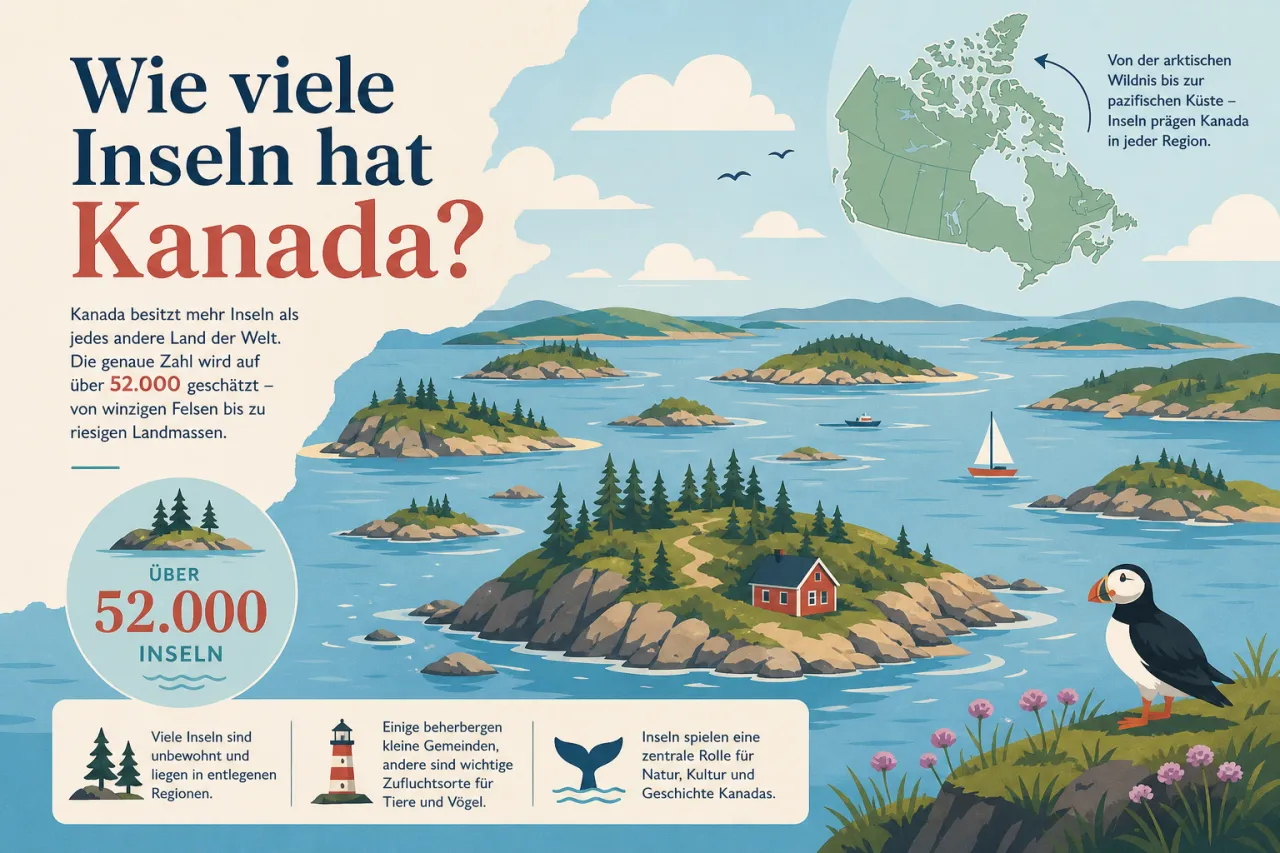 Wie viele Inseln hat Kanada?