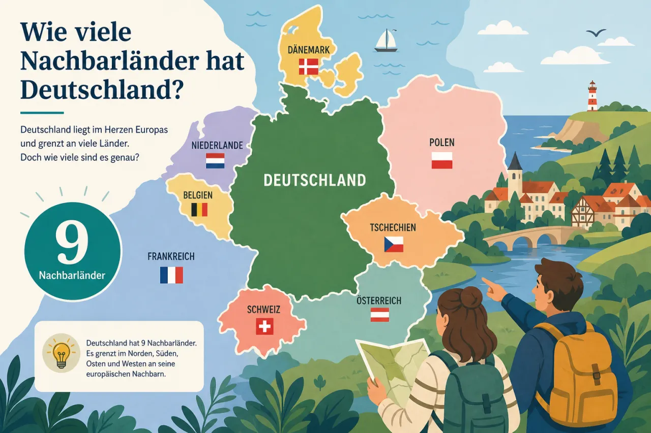 Wie viele Nachbarländer hat Deutschland?