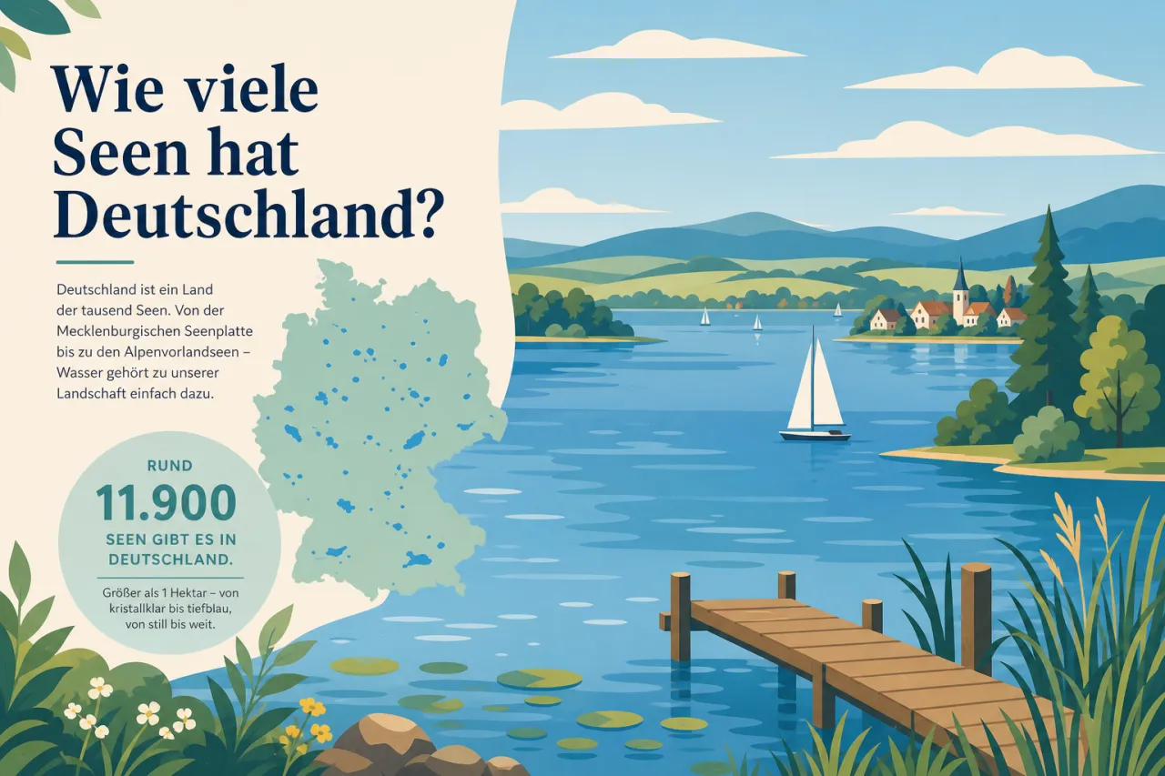 Wie viele Seen hat Deutschland?