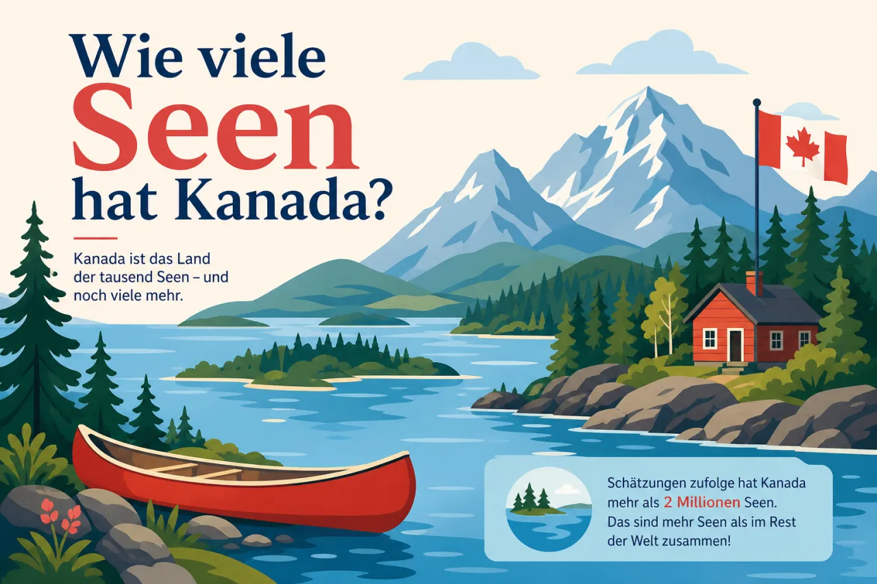 Wie viele Seen hat Kanada?
