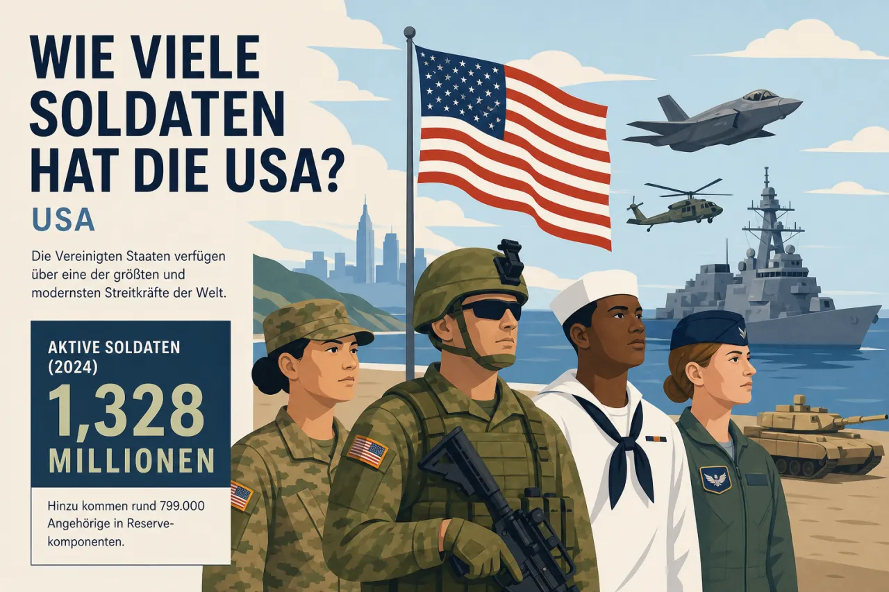 Wie viele Soldaten hat die USA?