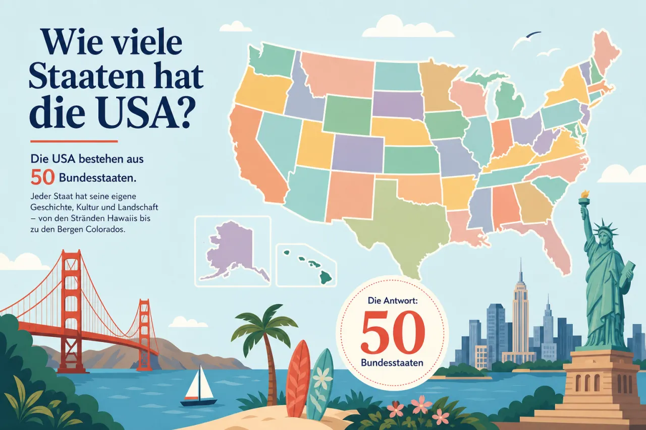 Wie viele Staaten hat die USA?