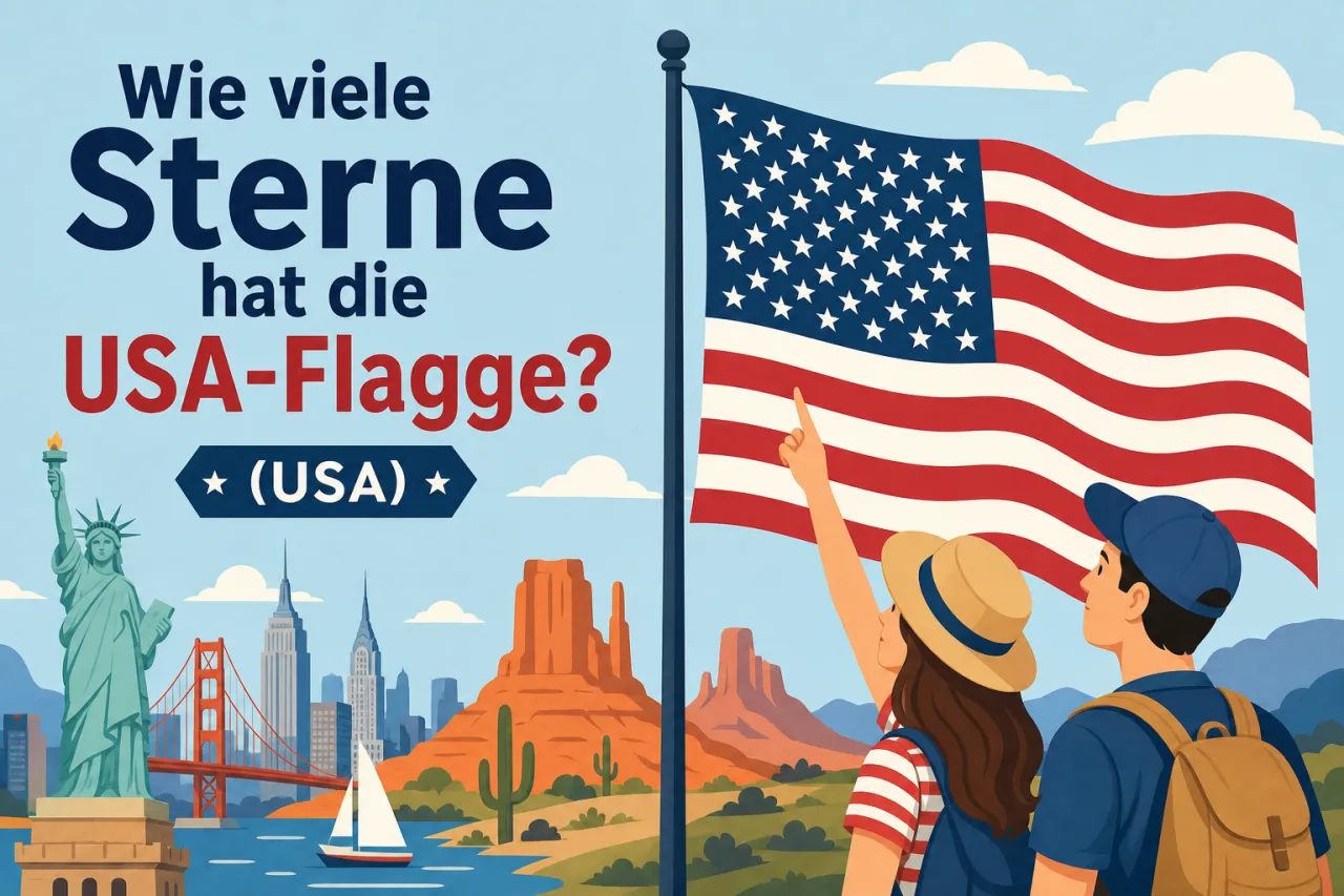 Wie viele Sterne hat die USA-Flagge?