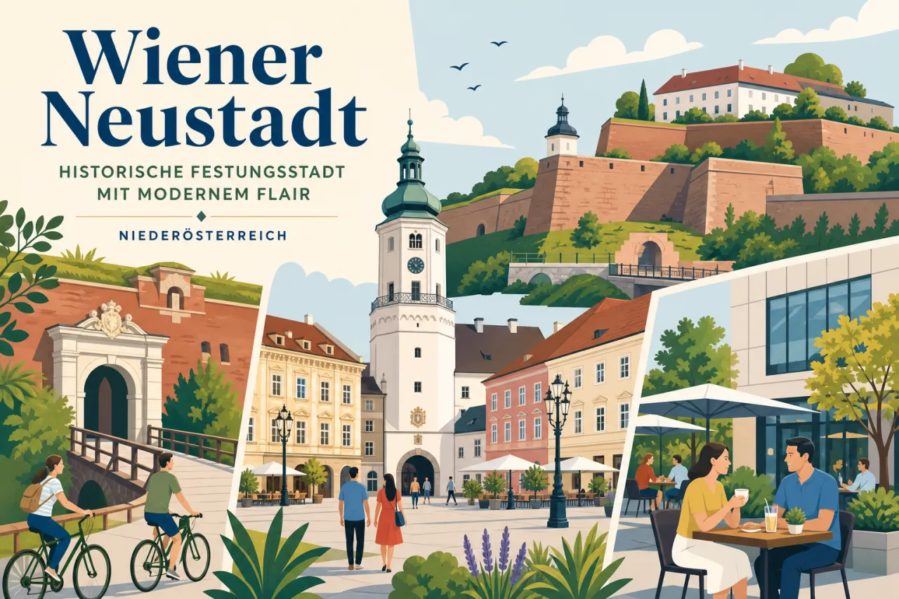 Wiener Neustadt: Historische Festungsstadt mit modernem Flair