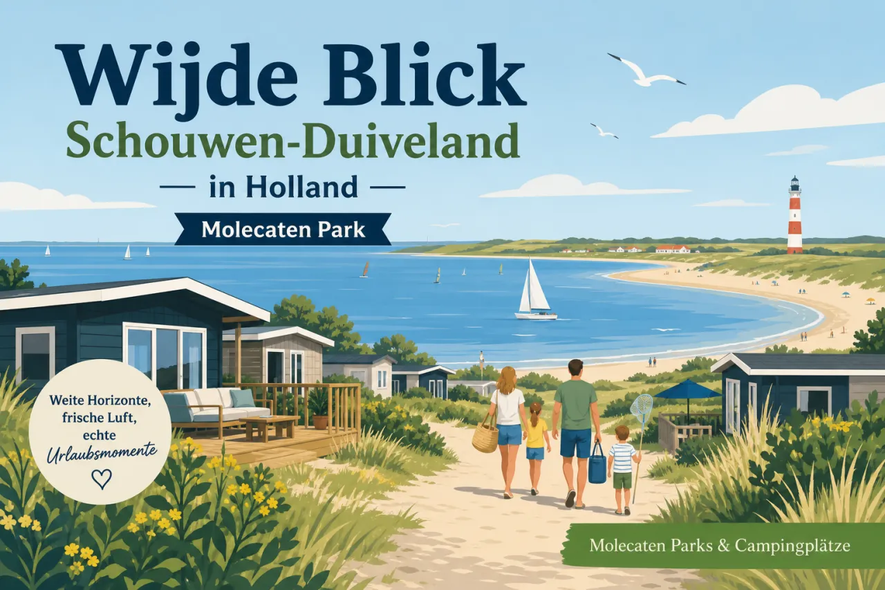 Wijde Blick Schouwen-Duiveland in Holland (Molecaten Park)