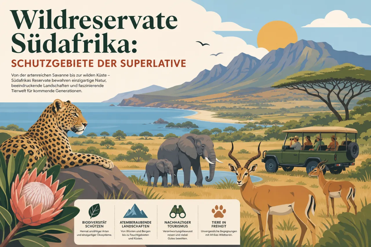 Wildreservate Südafrika: Schutzgebiete der Superlative