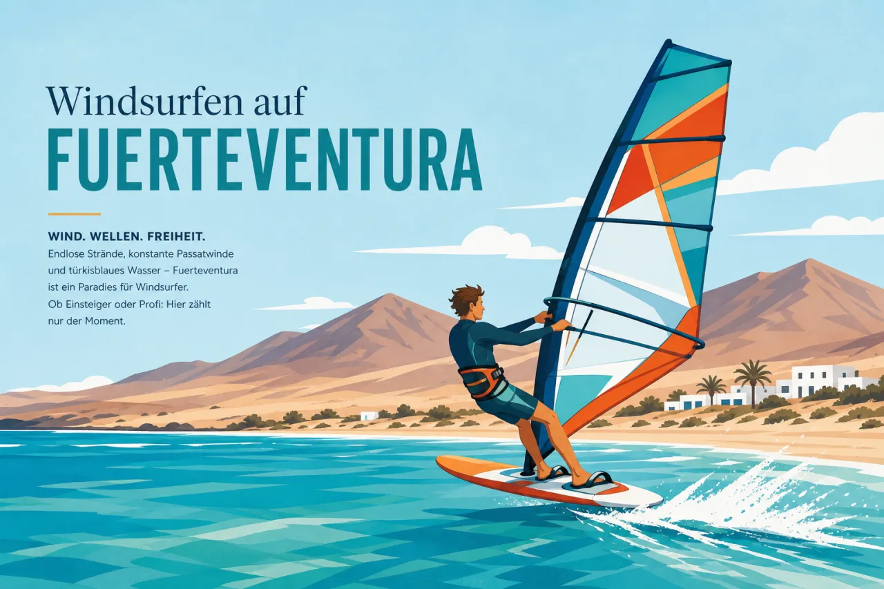 Windsurfen auf Fuerteventura