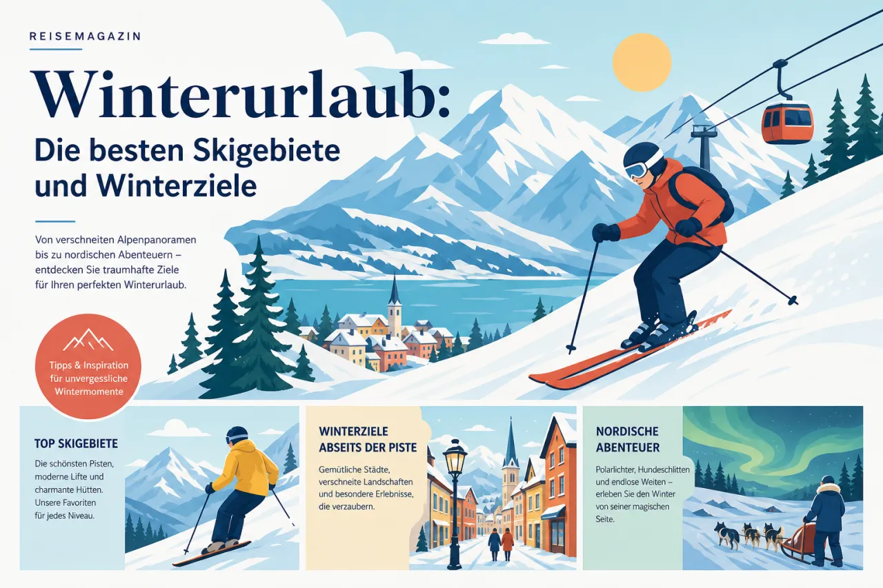 Winterurlaub: Die besten Skigebiete und Winterziele
