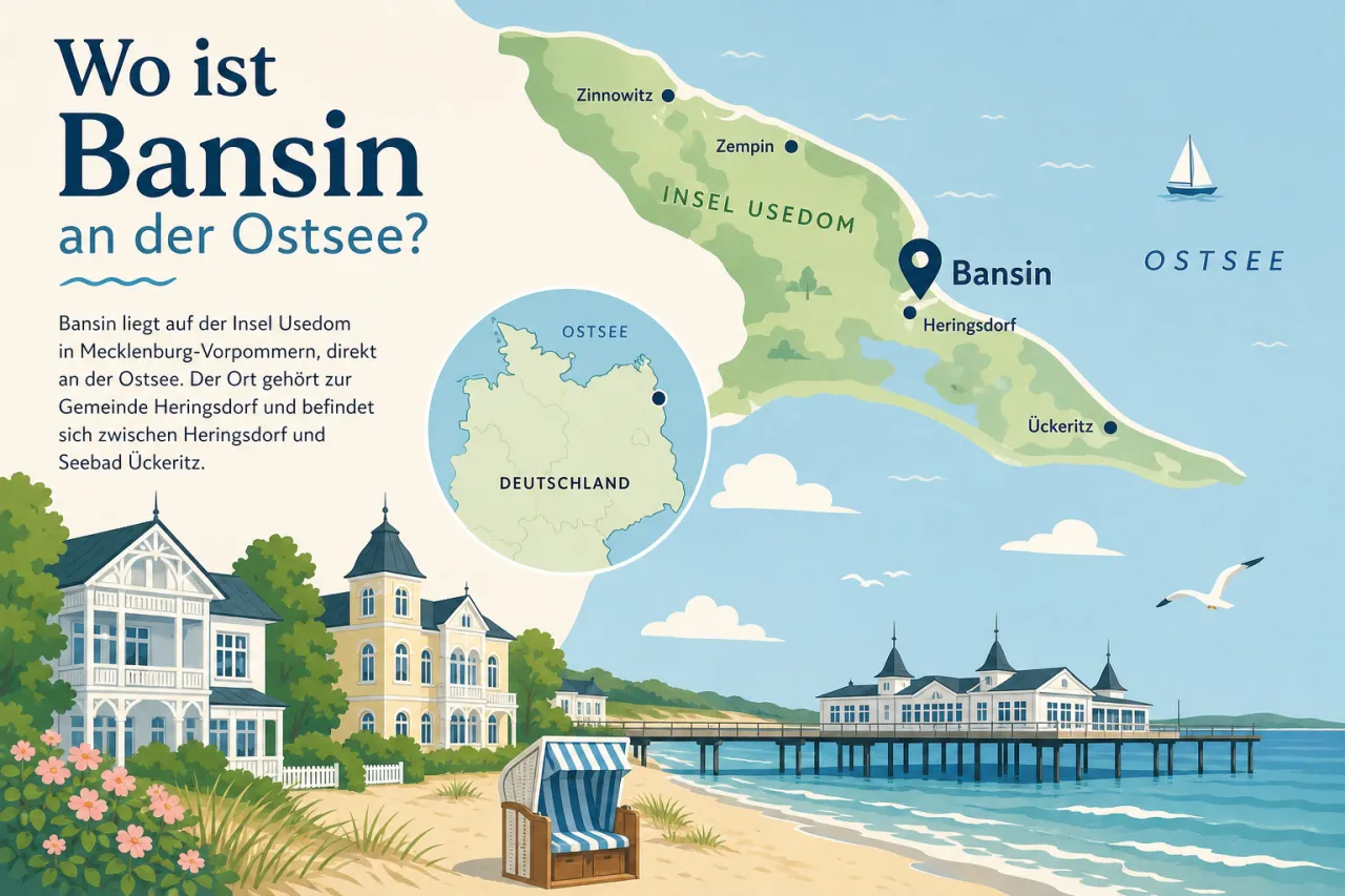 Wo ist Bansin an der Ostsee?