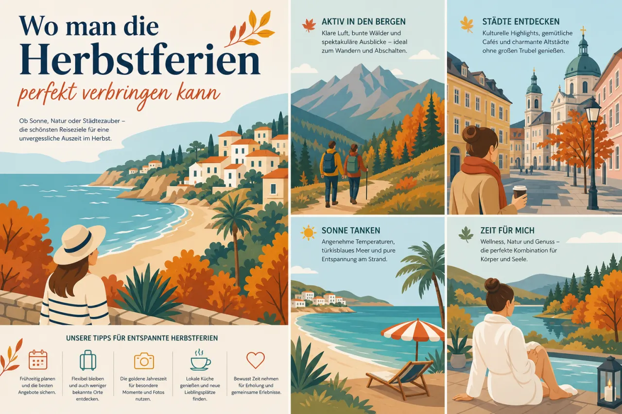 Wo Du die Herbstferien perfekt verbringen kannst