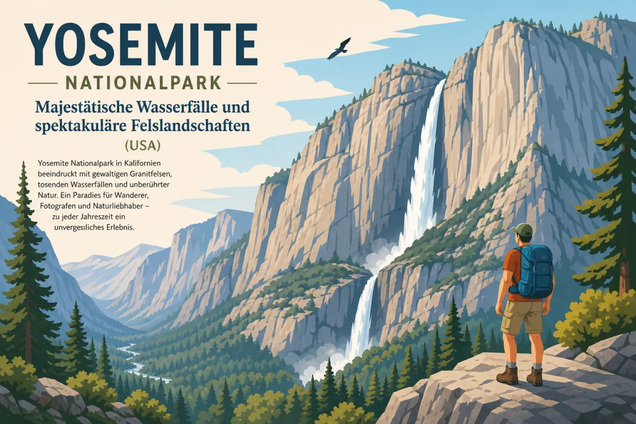 Yosemite Nationalpark: Majestätische Wasserfälle und spektakuläre Felslandschaften
