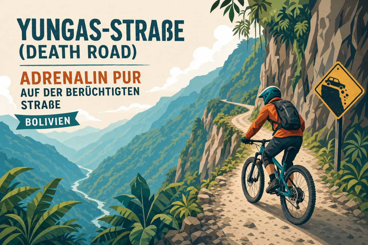 Yungas-Straße (Death Road): Adrenalin pur auf der berüchtigten Straße