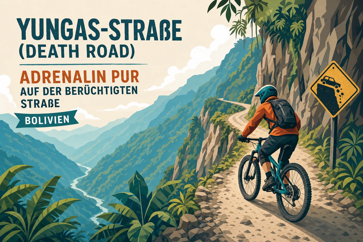 Yungas-Straße (Death Road): Adrenalin pur auf der berüchtigten Straße