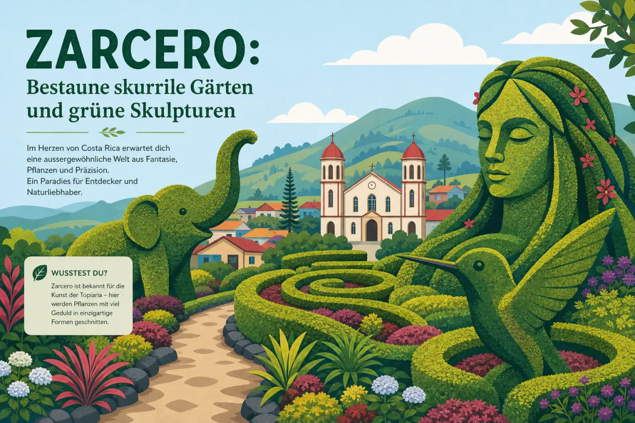 Zarcero: Bestaune skurrile Gärten und grüne Skulpturen