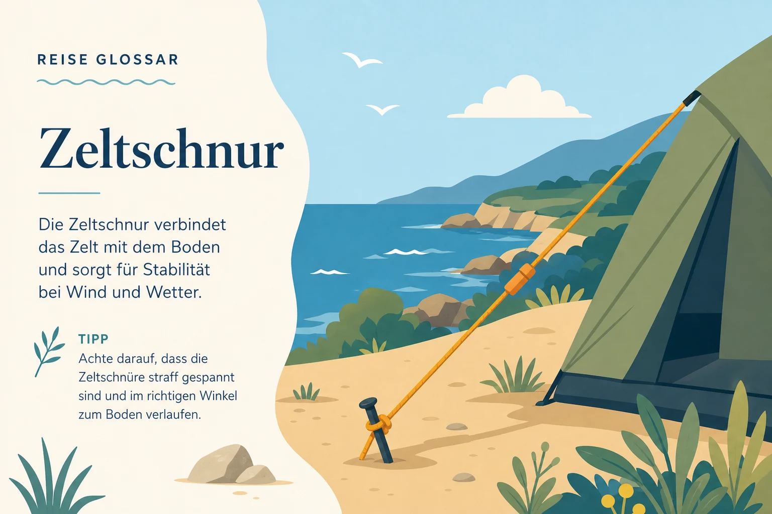 Zeltschnur