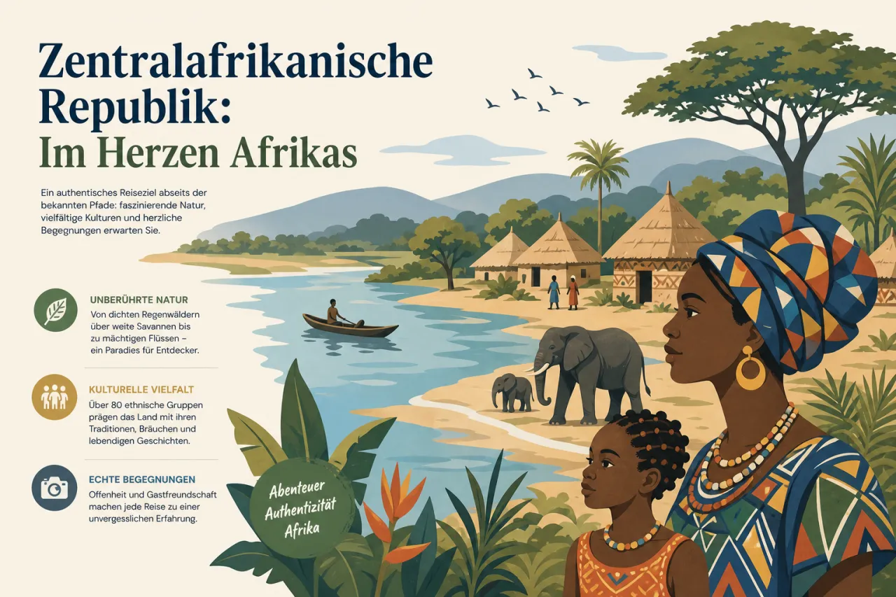Zentralafrikanische Republik: Im Herzen Afrikas
